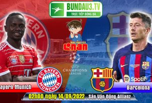 Highlight Bayern Munchen - Barcelona 14/09